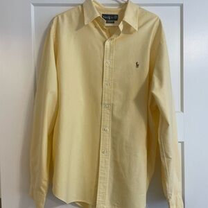 Ralph Lauren Men's Classic-Fit Cotton Oxford Shirt 17 1/2 36-37